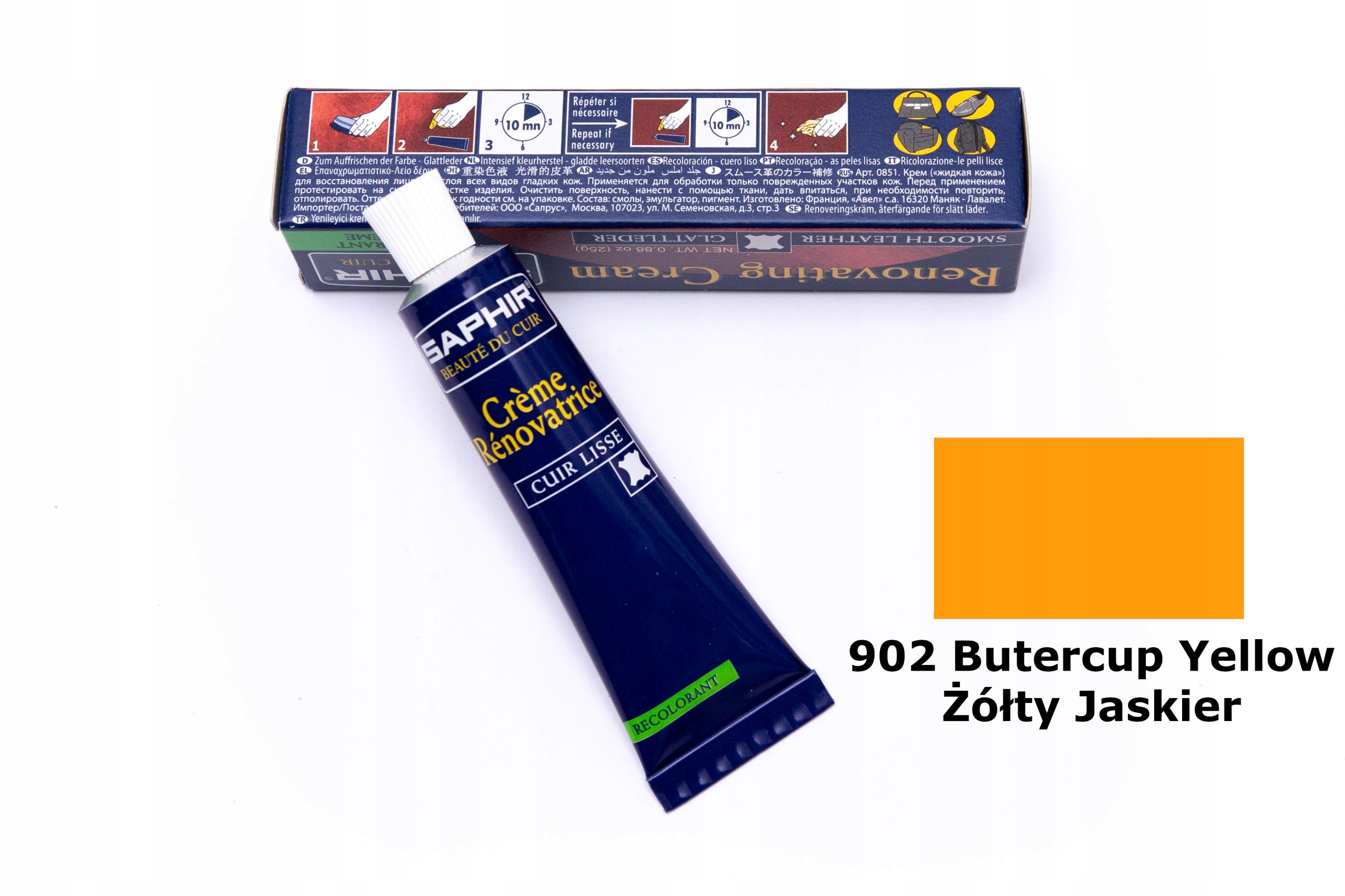 Saphir Renovating Cream Krem Do Renowacji Skór