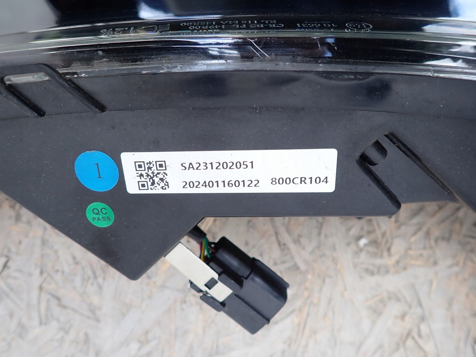 light right REFLEKTOR right LED AIXAM AMBITION CITY 2023- 800CR104