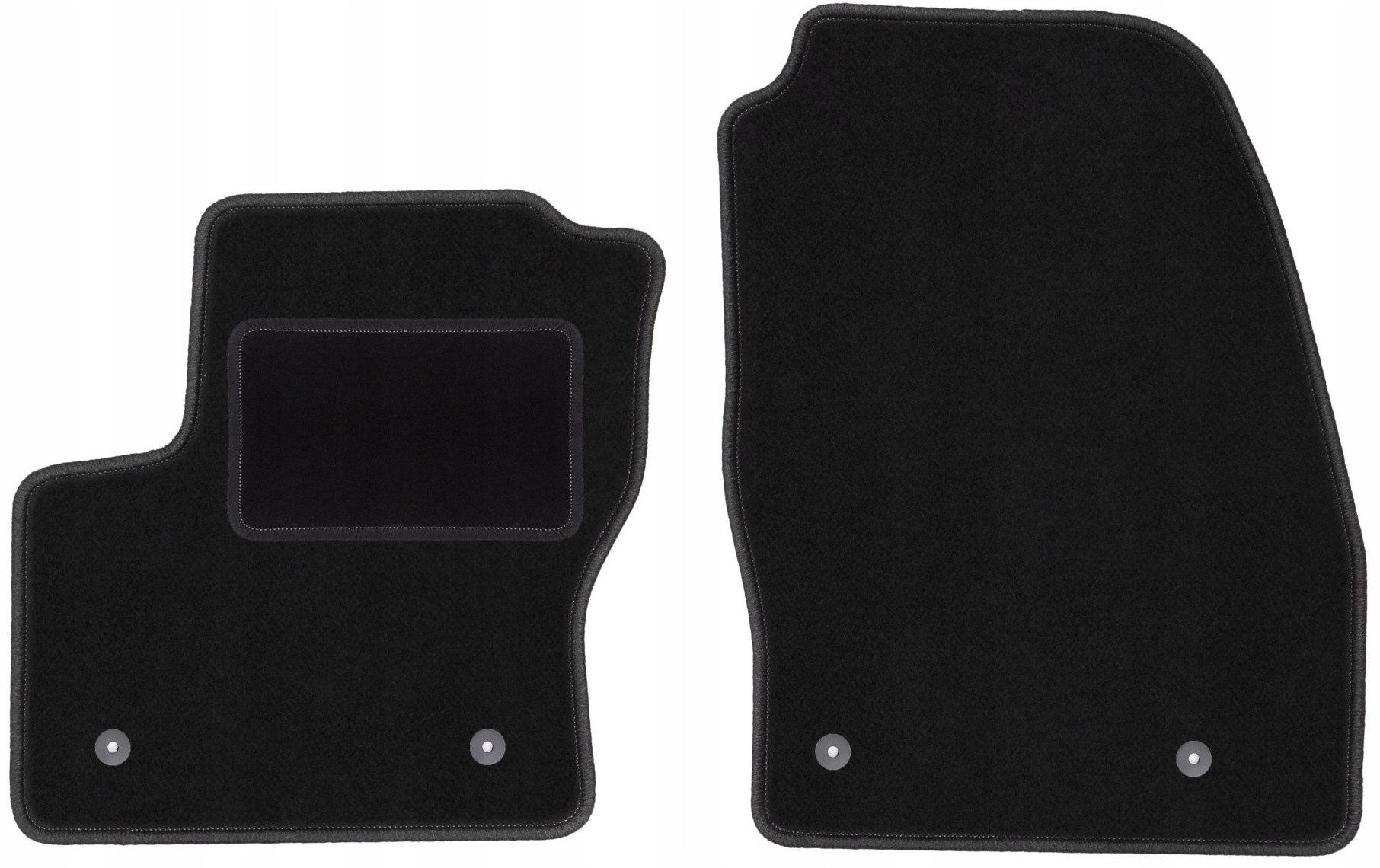 Dywaniki welurowe przednie do: Ford C-max MK2 minivan (2015-2019)