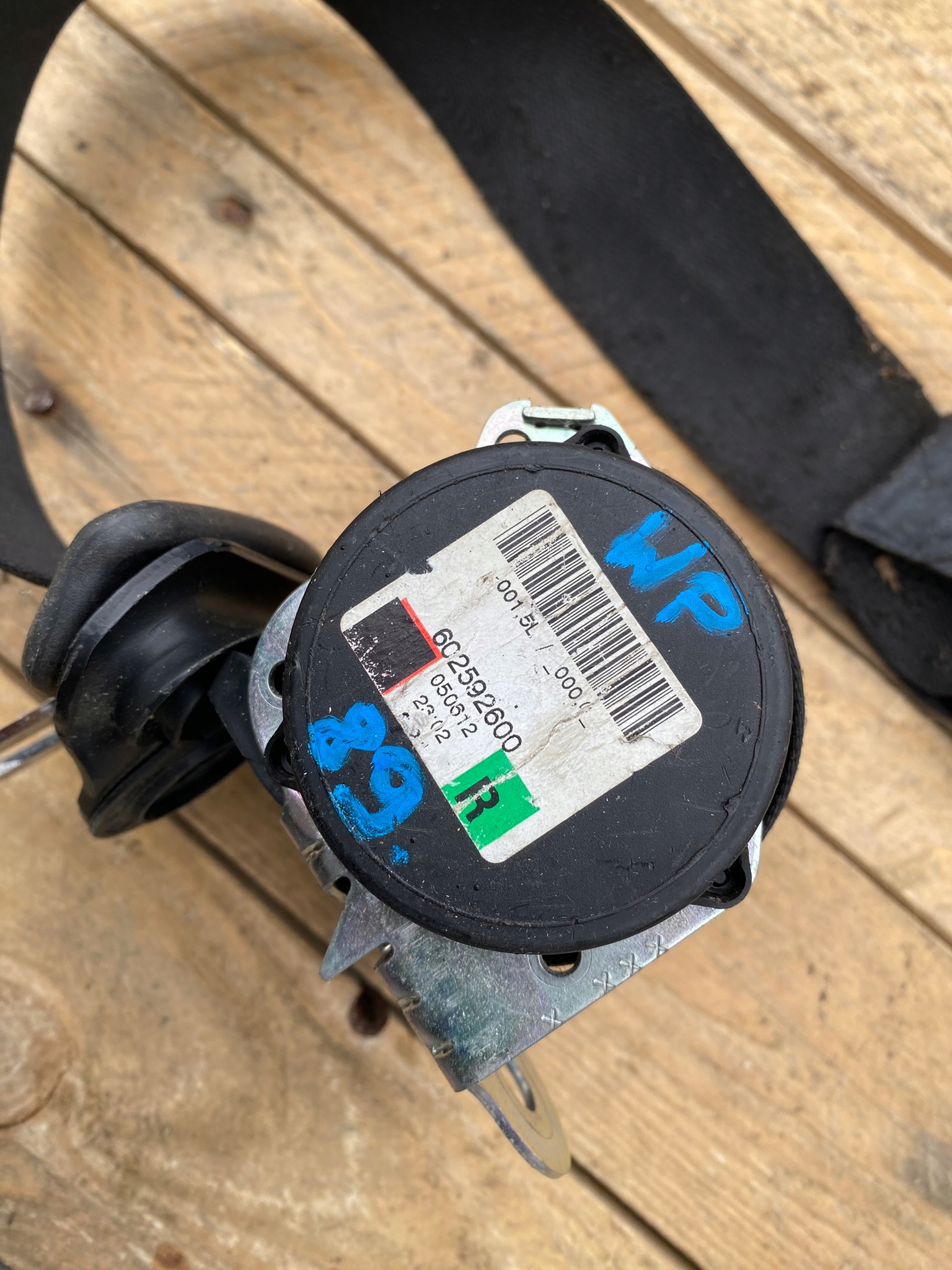 tension belt safety right front front 602592600