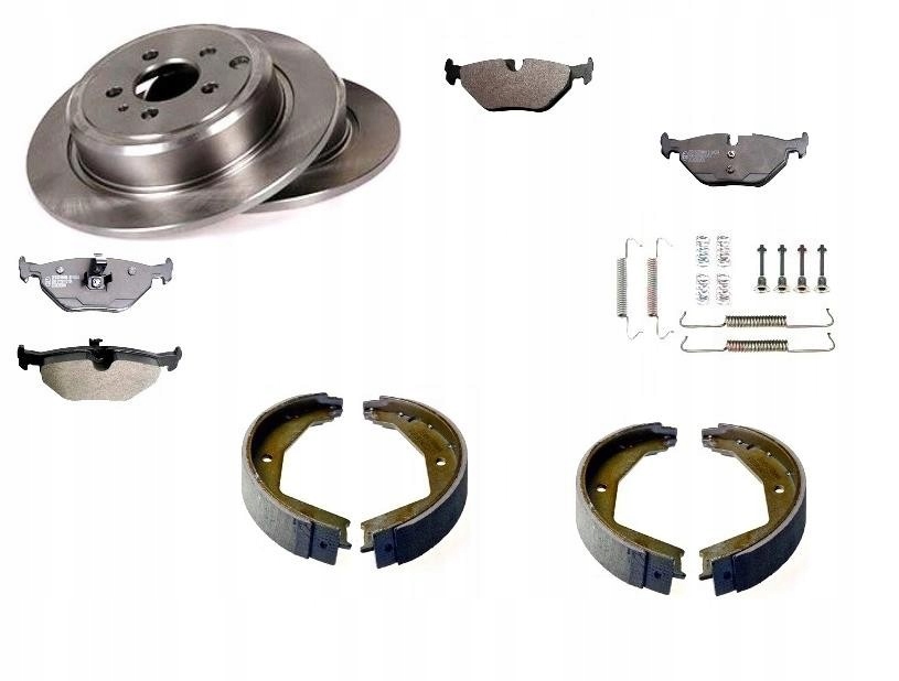 Kotouče Čelisti Fiat Ulysse A Evasion Zeta Peugeot 806 1994- Zadní Sada