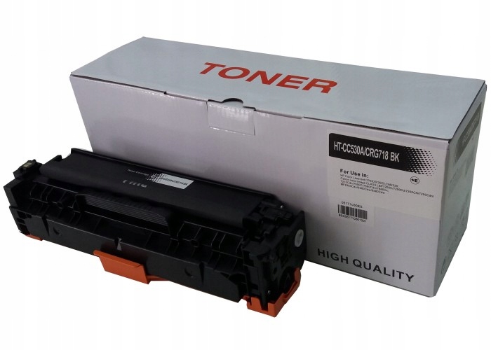 Toner Hp CC530A CE410X CF380A, 3500 stran, kompatibilní, balení white box