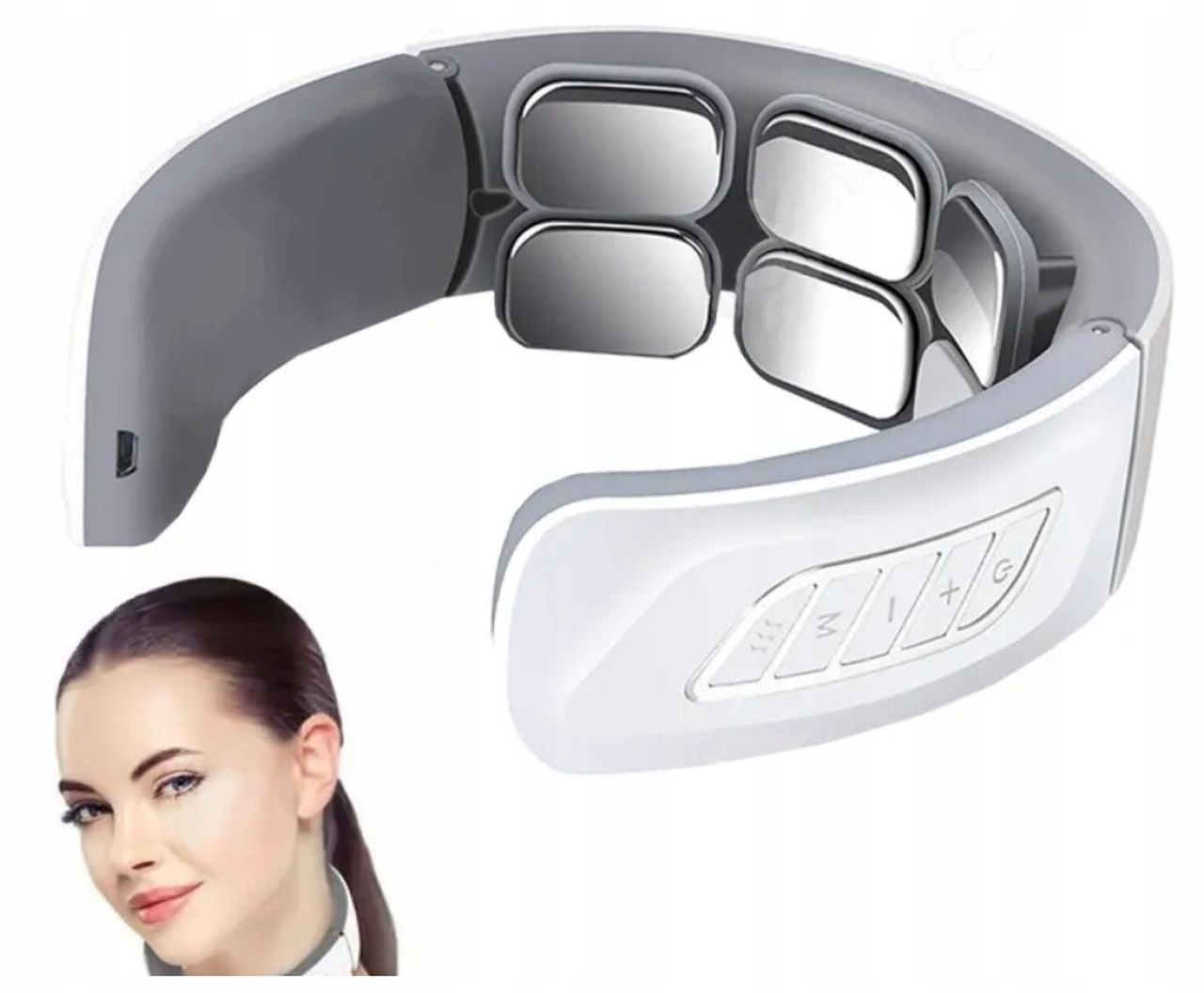 Masażer Karku Szyi Mięśni Terapia Cieplna Relaks