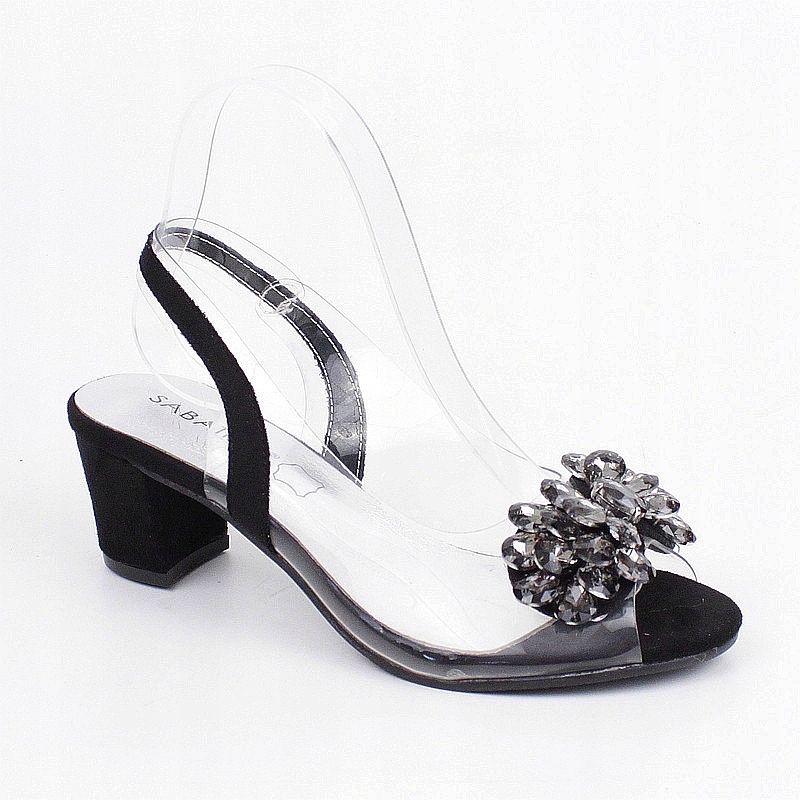 Sabatina 2014-2 Černé Sandálky Na Sloupku vel. 36