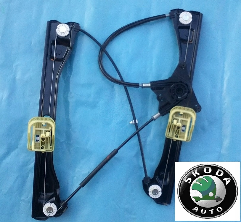 Skoda RAPID 12-19 Podnośnik szyby przód Prawy NOWE W-WA