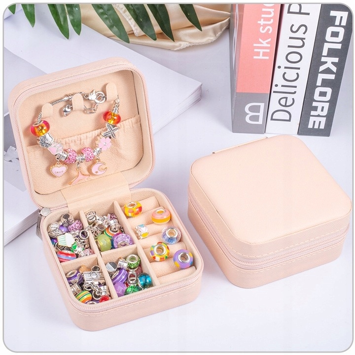 KORALIKI DO ROBIENIA BRANSOLETEK NASZYJNIKÓW CHARMS ZESTAW PUDEŁKO PREZENT Rodzaj biżuteria