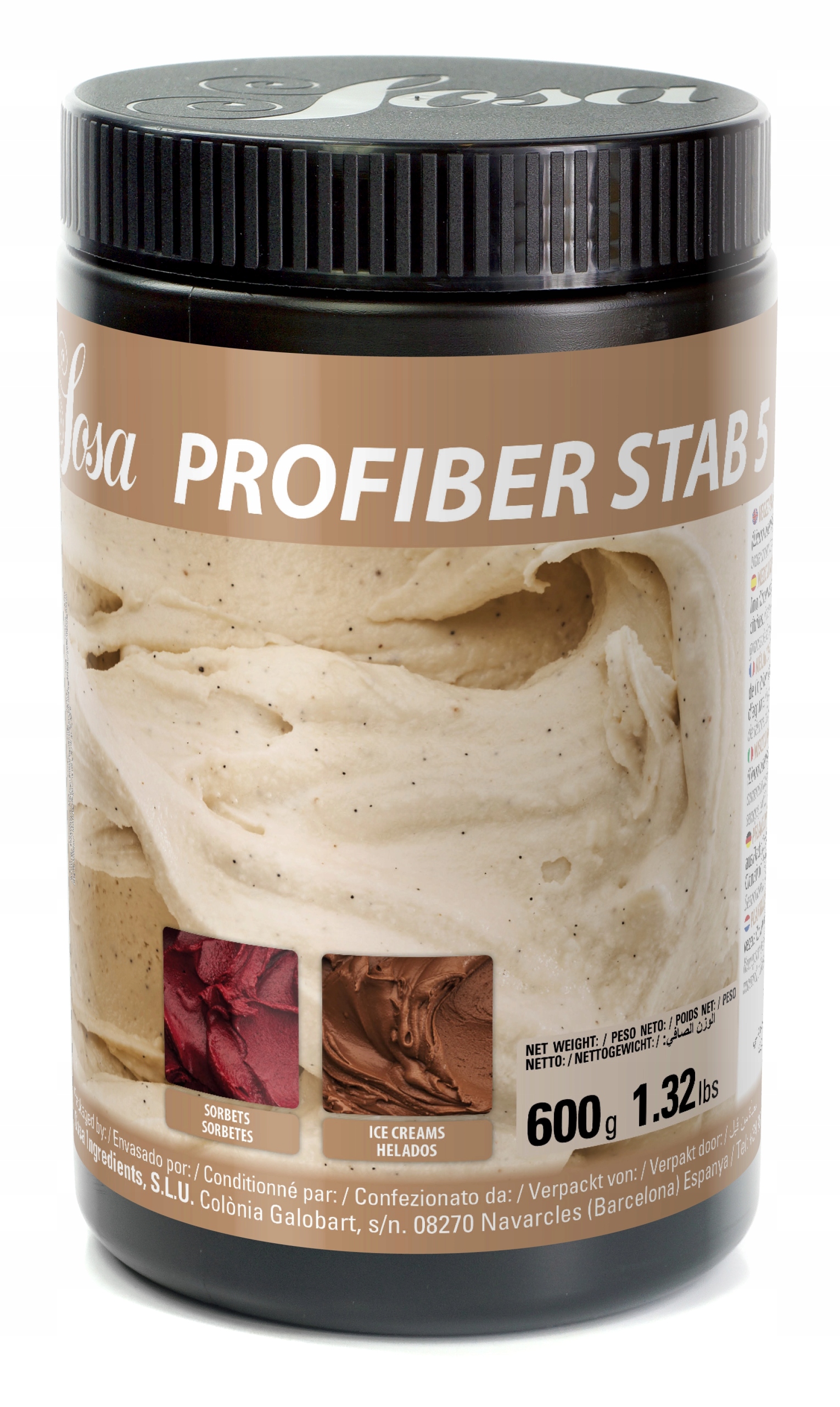 Stabilizator do lodów i sorbetów Profiber Stab 5 Sosa 600g
