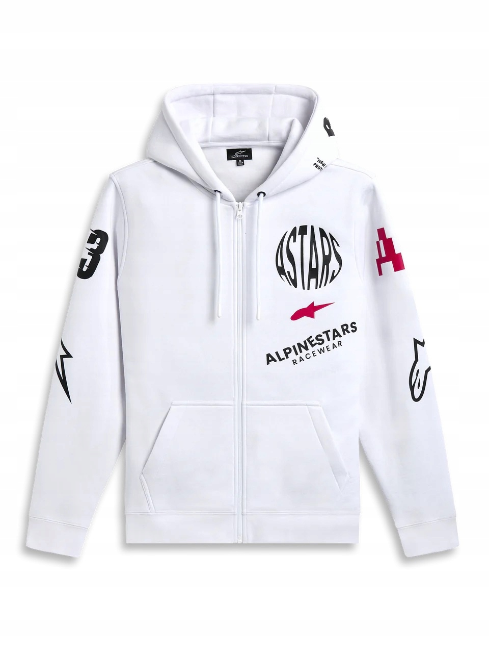 Mikina s kapucňou Alpinestars Sessions V3 čierna/zlatá XXL