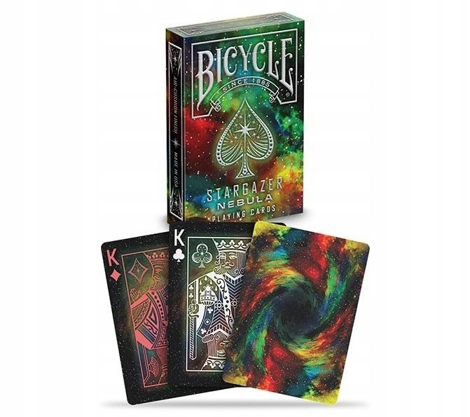 Porządne KARTY Gra Towarzyska KARCIANKA na Długie GODZINY Stargazer Nebula