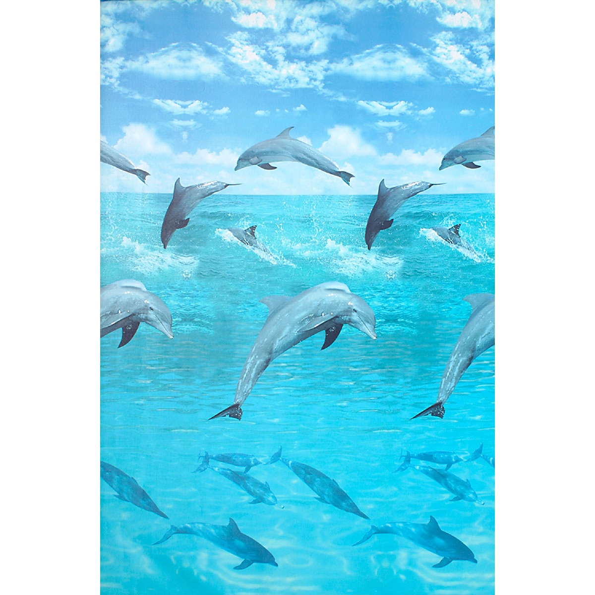 

Zasłona Prysznicowa 180x200cm Poliester Ocean