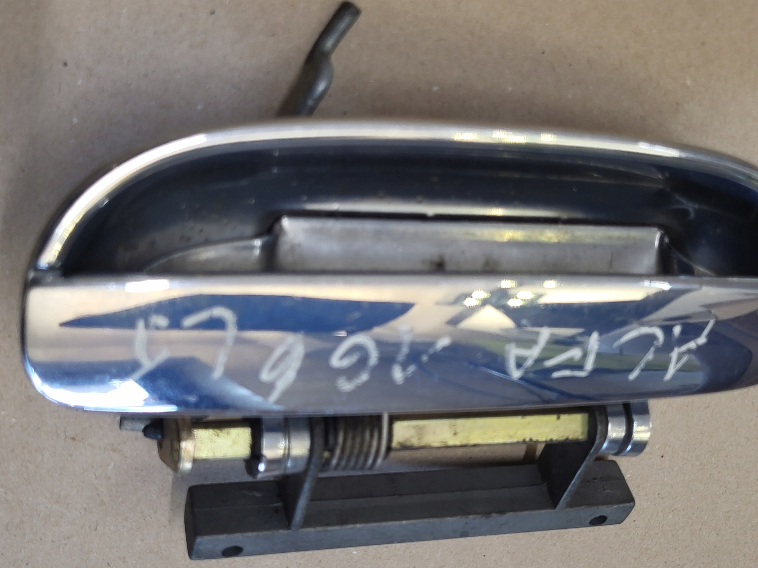 handle exterior door left rear part CHROM ALFA ROMEO 166 OE EU