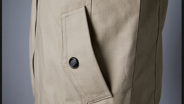 KURTKA MĘSKA PRZEJŚCIOWA PILOTKA BAWEŁNIANA WIOSNA JESIEŃ CZARNA 015 - XL Rodzaj pilotka