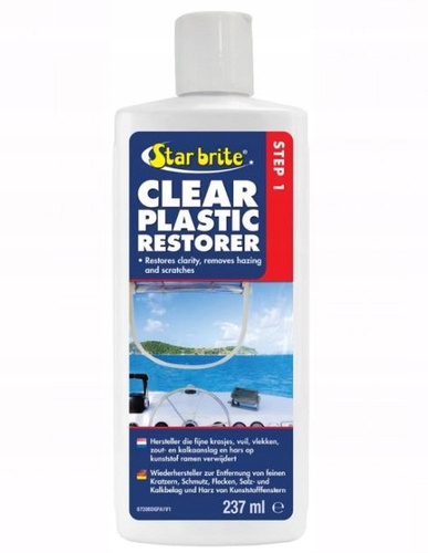 Star Brite Clear Plastic Restorer 87208 Step 1