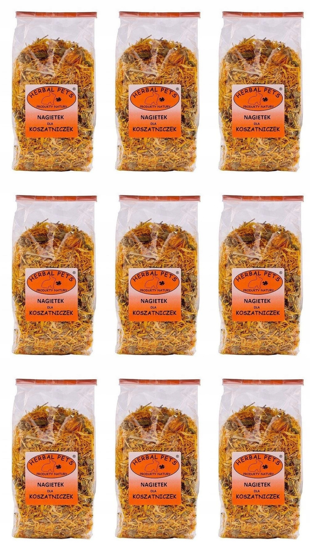 Měsíček pro košatky Herbal Pets 9x100 g