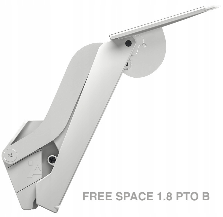 Píst Zvedání Hafele Free Space 1.8 B Bílý