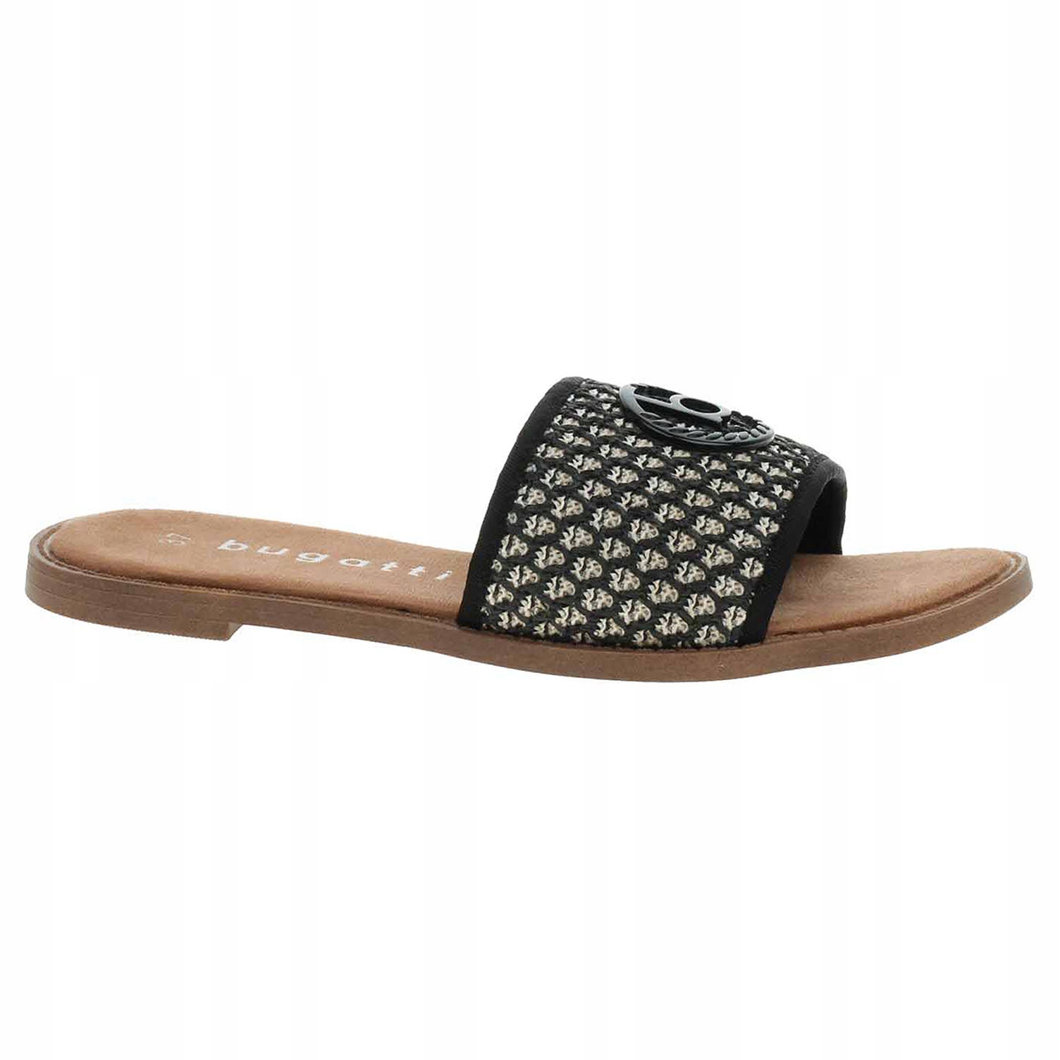 Dámské pantofle Bugatti 435-AI29A-6900 1021 black/offwhite 41