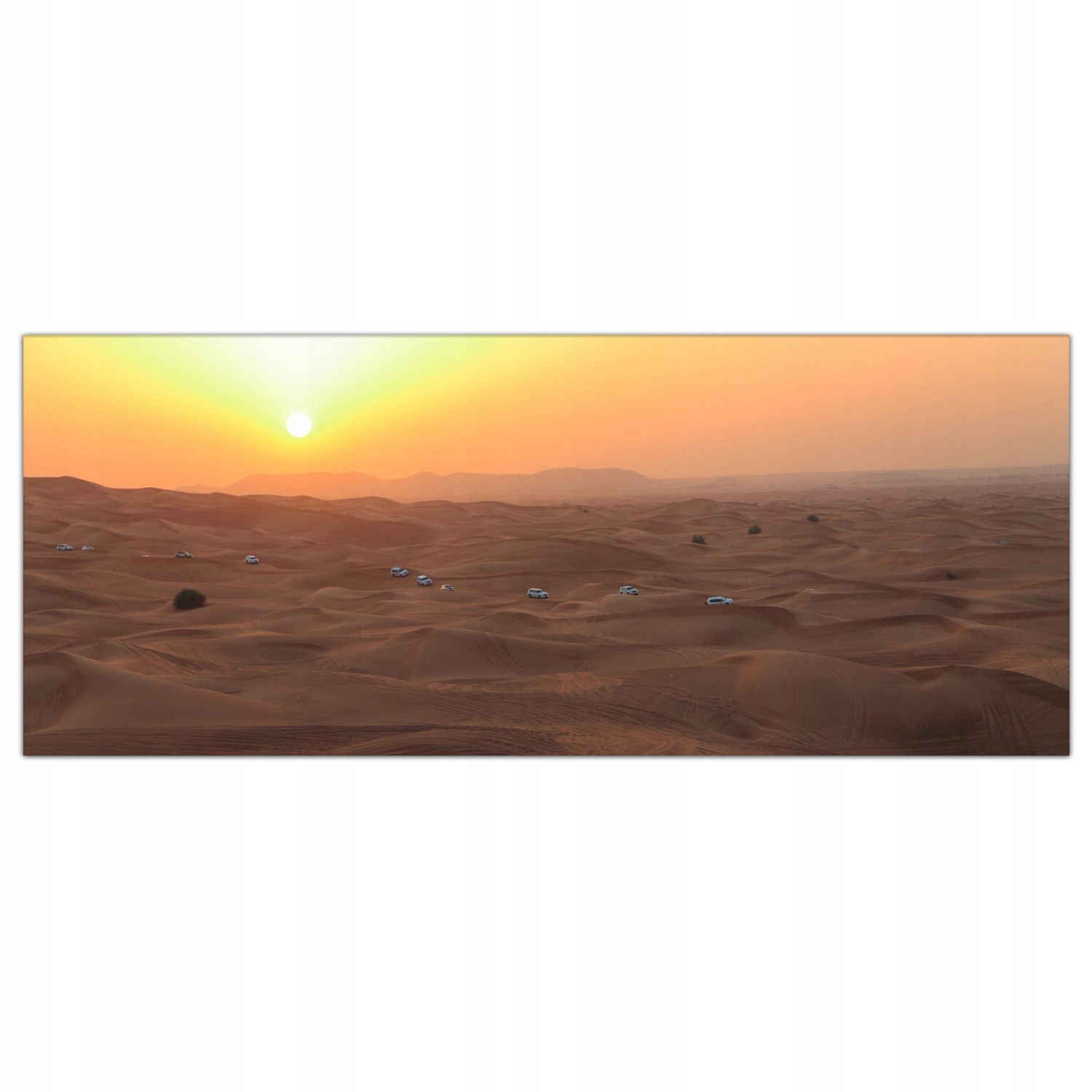 

Hartowany Obraz Szklany Dubai Emiraty Wydmy 125x50