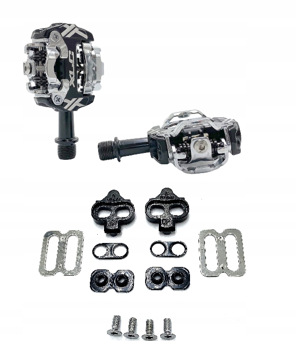 Pedały rowerowe Mtb Spd XLC PD-S17 Bloki Czarne