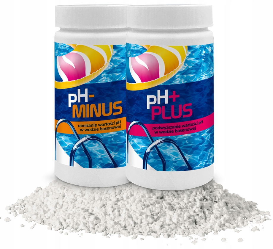 

2W1 Ph- Minus Ph+ Plus Zestaw Chemia Do Basenu