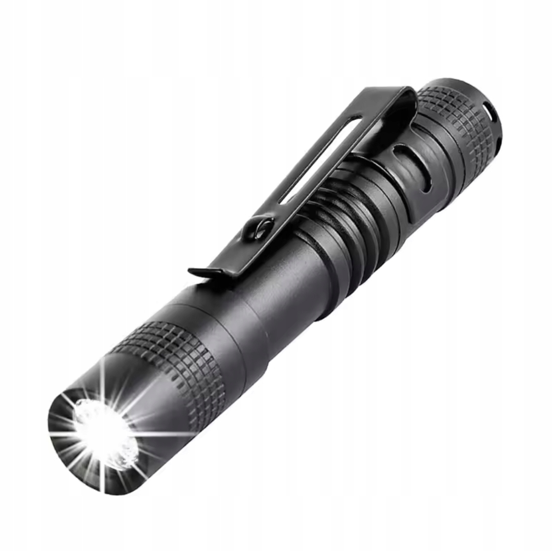 Mini Latarka Led Na Paluszek Baterię Aaa Lekka aż 250 Lumenów