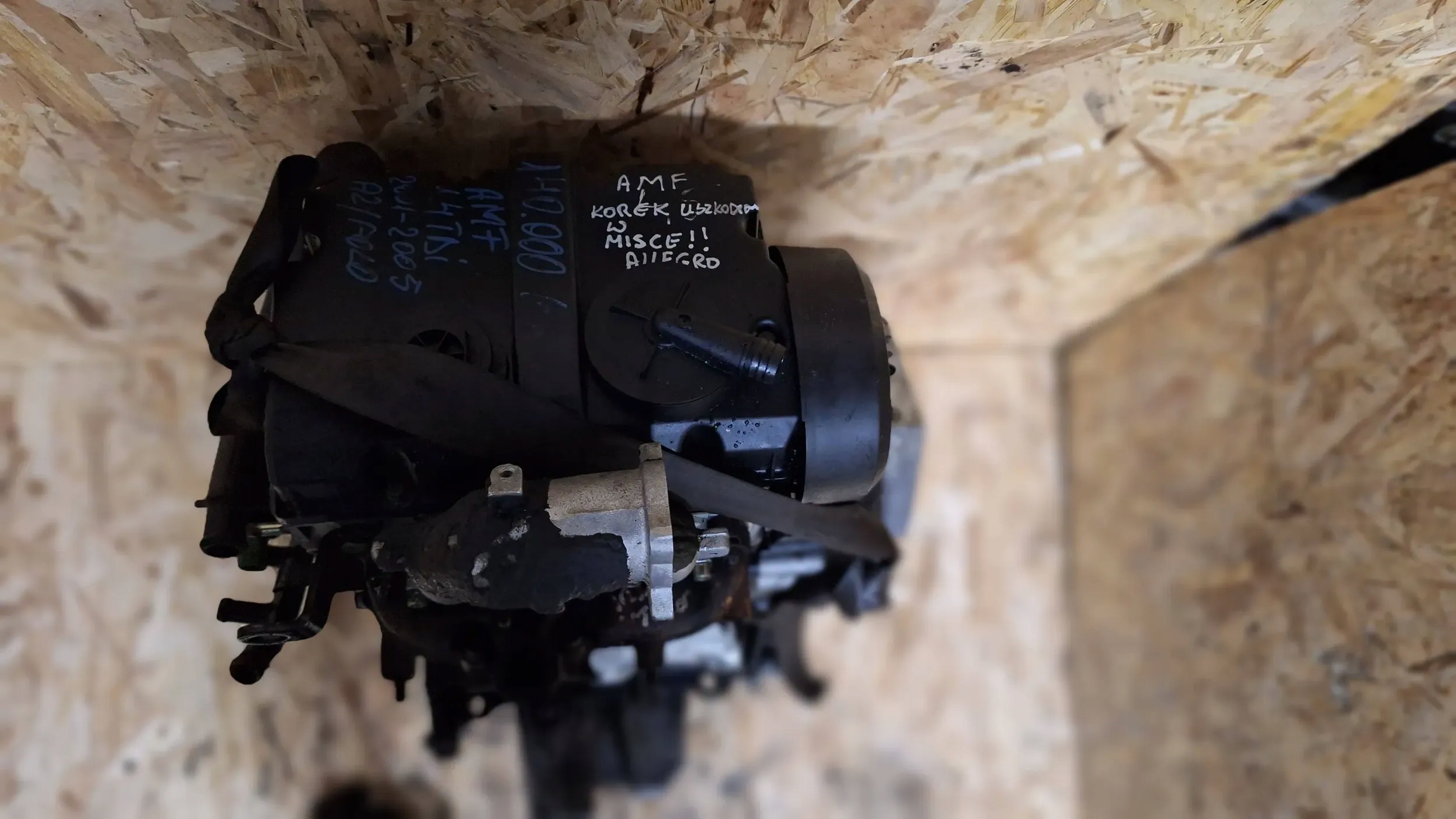 engine AMF AUDI A2 VW POLO 1.4 TDI unprotected pillar