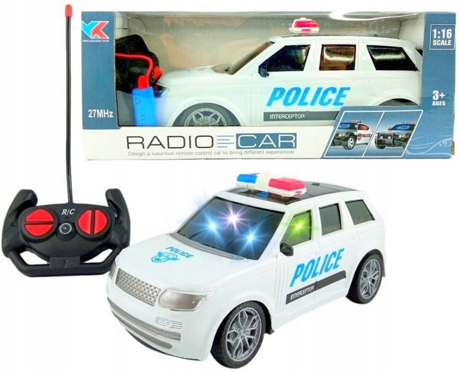 AUTO SAMOCHÓD POLICYJNY ZDALNIE STEROWANY POLICJA