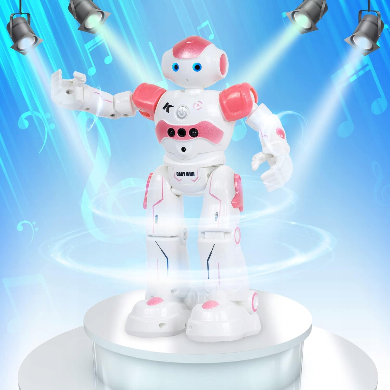 STERUJĄCY GESTAMI RC PROGRAMOWALNY ZDALNIE STEROWANY ROBOT ZABAWKA Z USB Wiek dziecka 5 lat +