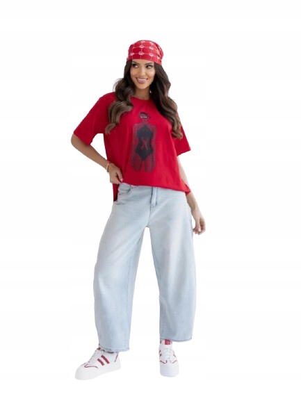 džínové kalhoty By O La La 42 XL