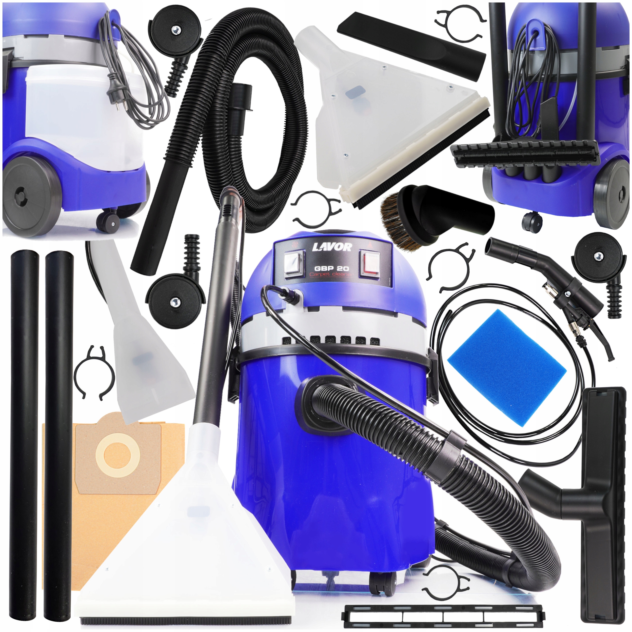 

Profesjonalny Odkurzacz Piorący Lavor Gbp 20 1400W