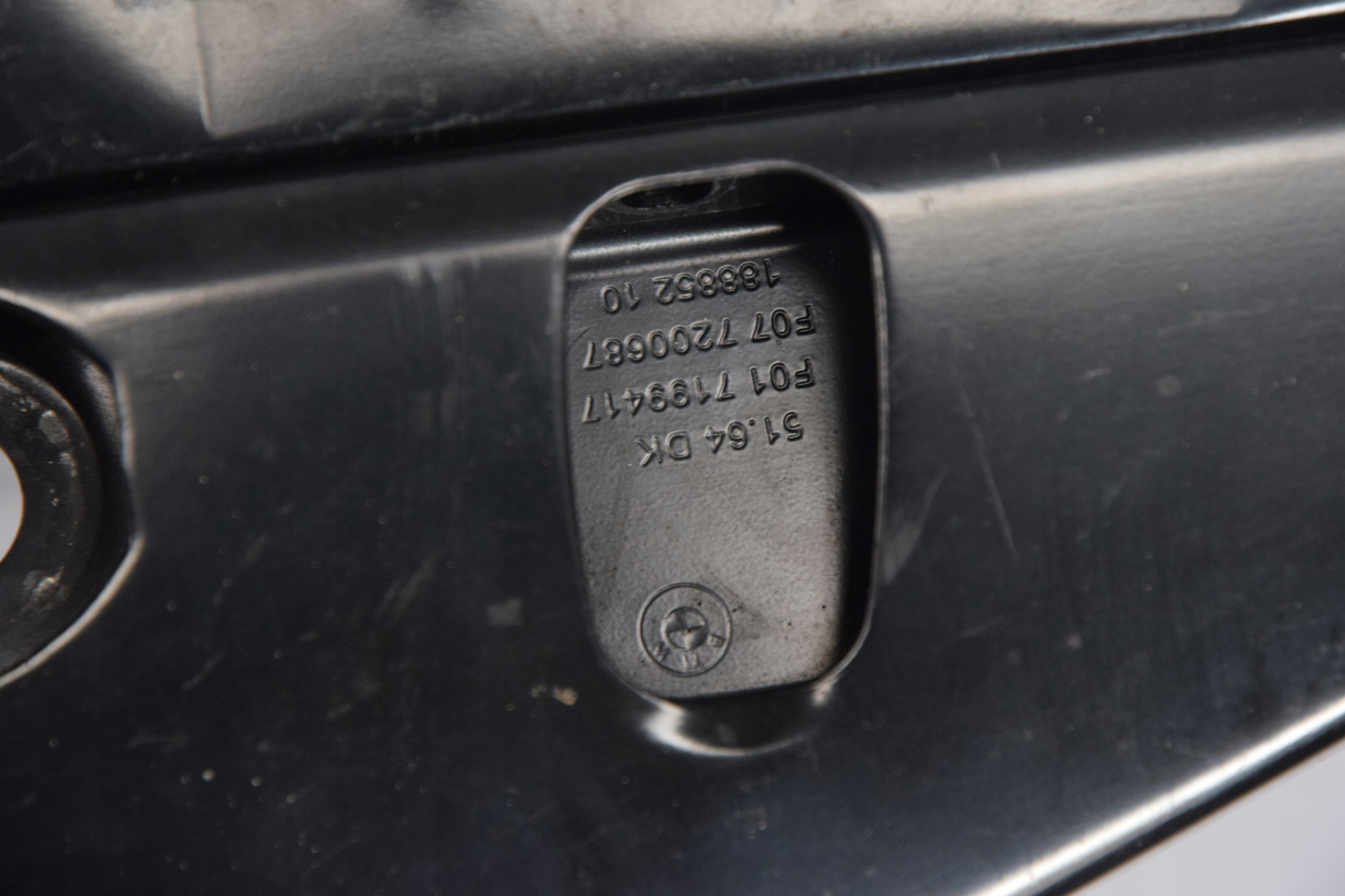 front panel, wall sheet metal sider BMW 7 F01 F02 F04