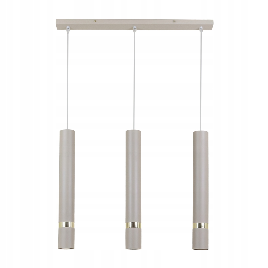 MiLAGRO Závesná lampa Joker Cashmere/Gold 3Xgu10 Stropný luster