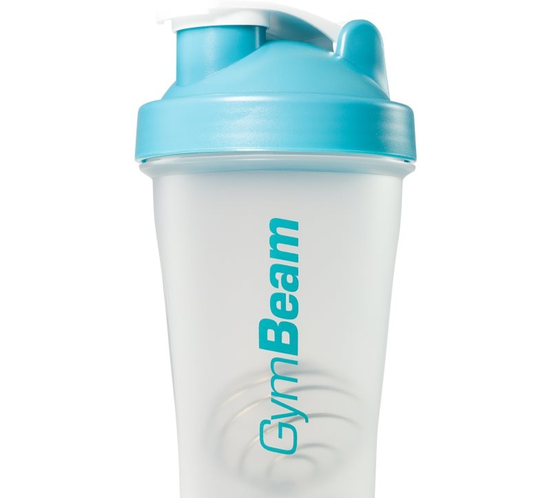 GymBeam Blend Bottle shaker sportowy kolor Transparent & Blue 1 szt.