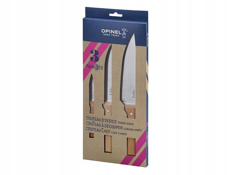 sada kuchynských nožov Parallele, 3 ks