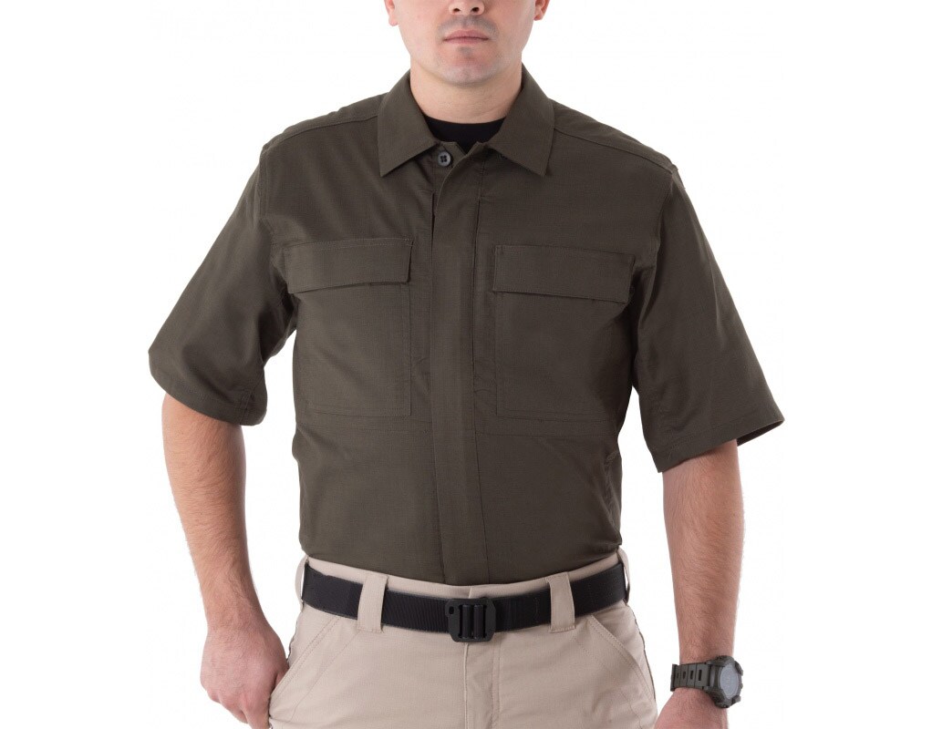 Taktická košile First Tactical V2 Bdu Od Green K/r M