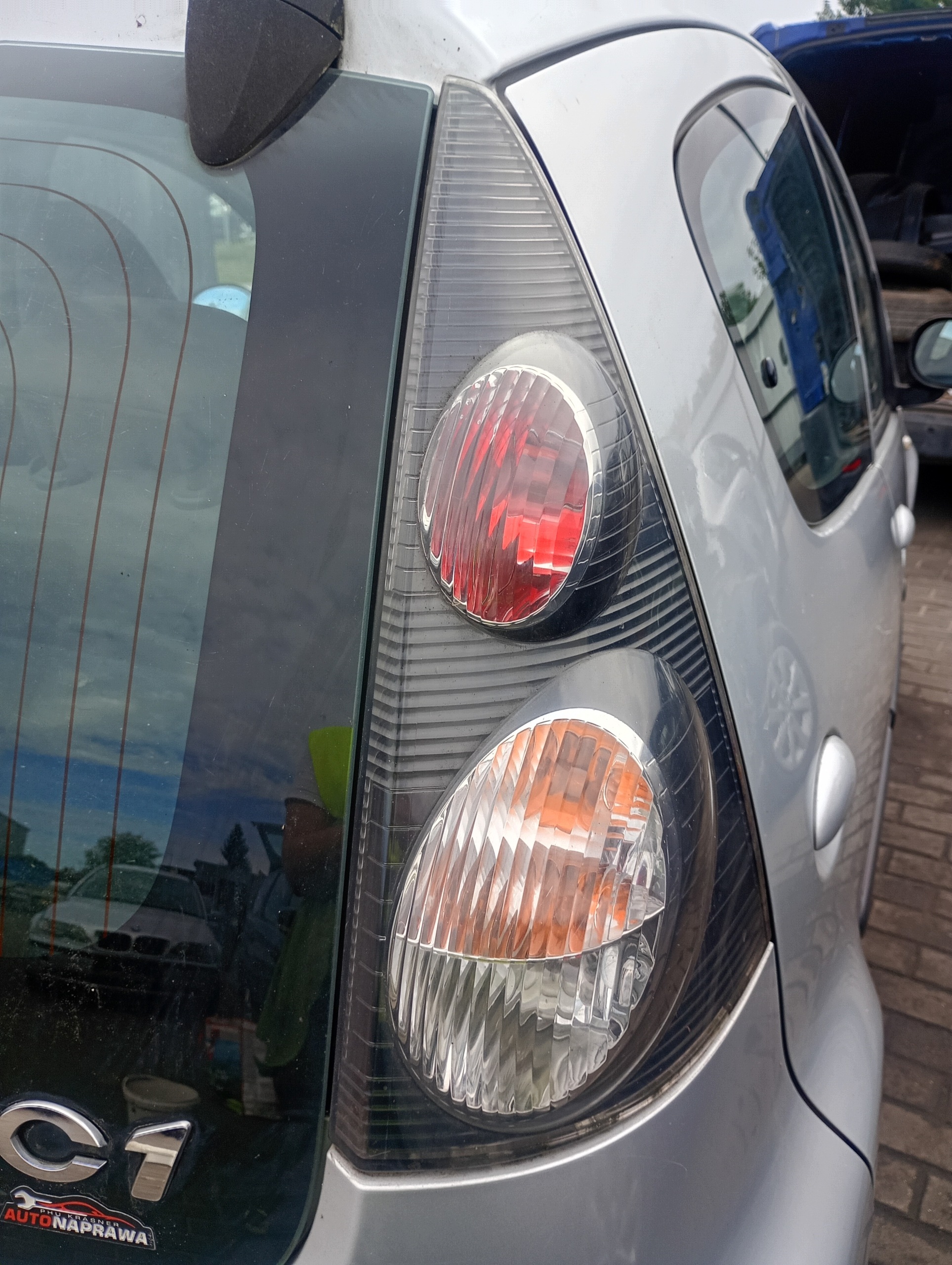light right rear rear part Citroen C1 05-14
