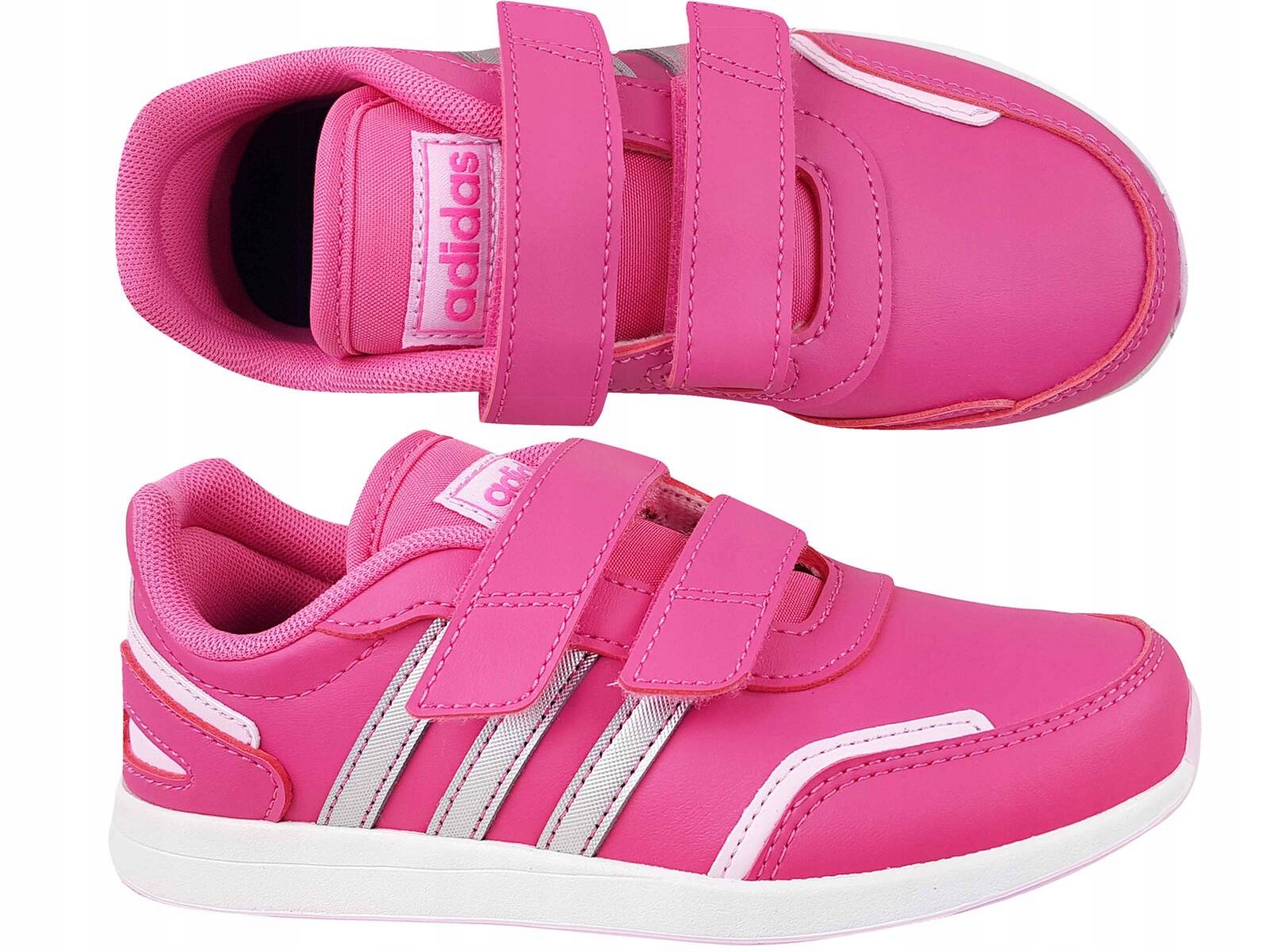 Adidas Vs Switch 3 Cf C IG9641 Buty Dziecięce Na Rzepy Rożowe