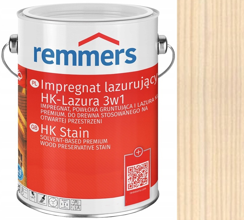 

Remmers Hk-lasur Lazura Do Elewacji 0,75L Biały