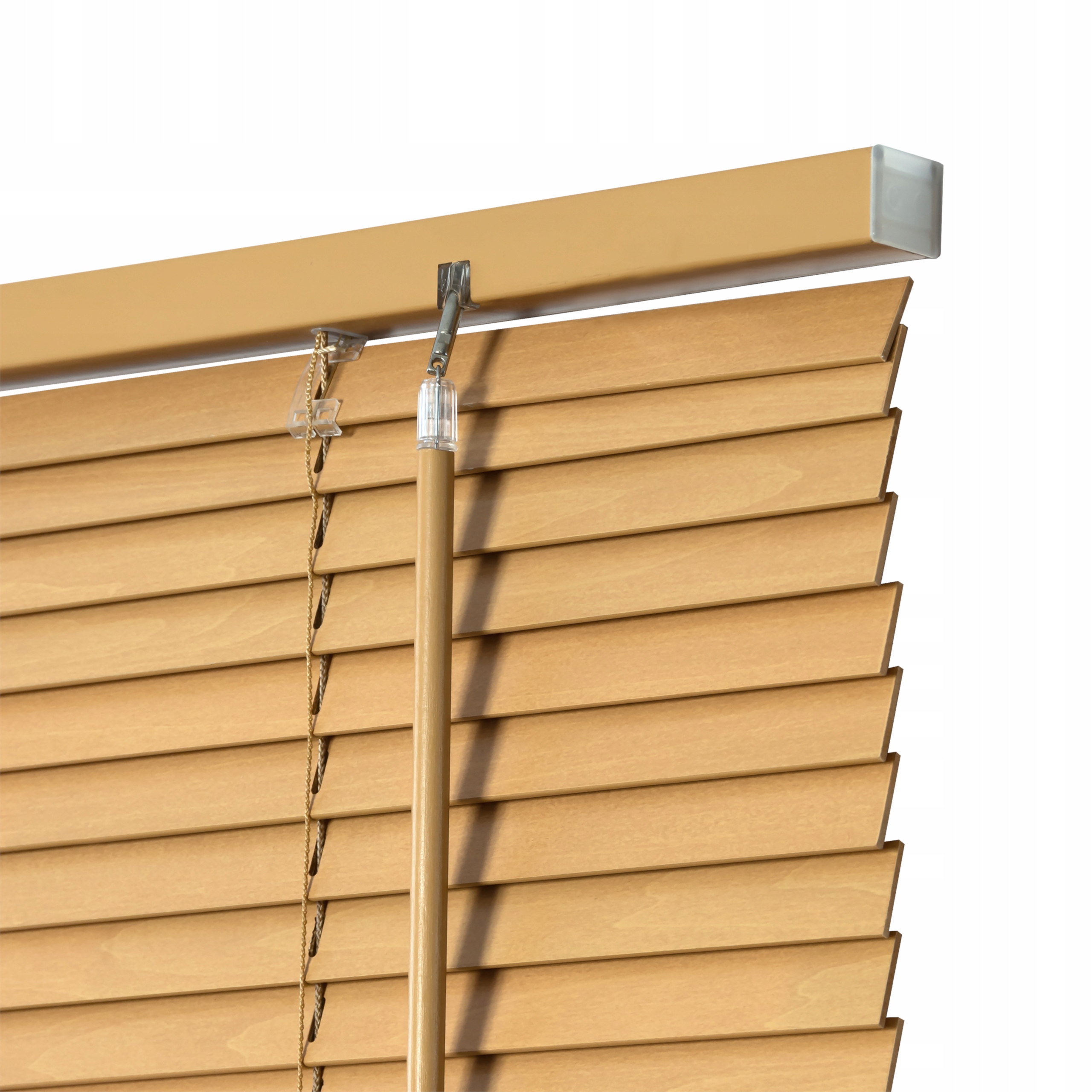 Drevená horizontálna žalúzia 25 mm Natural 80 x 220 cm