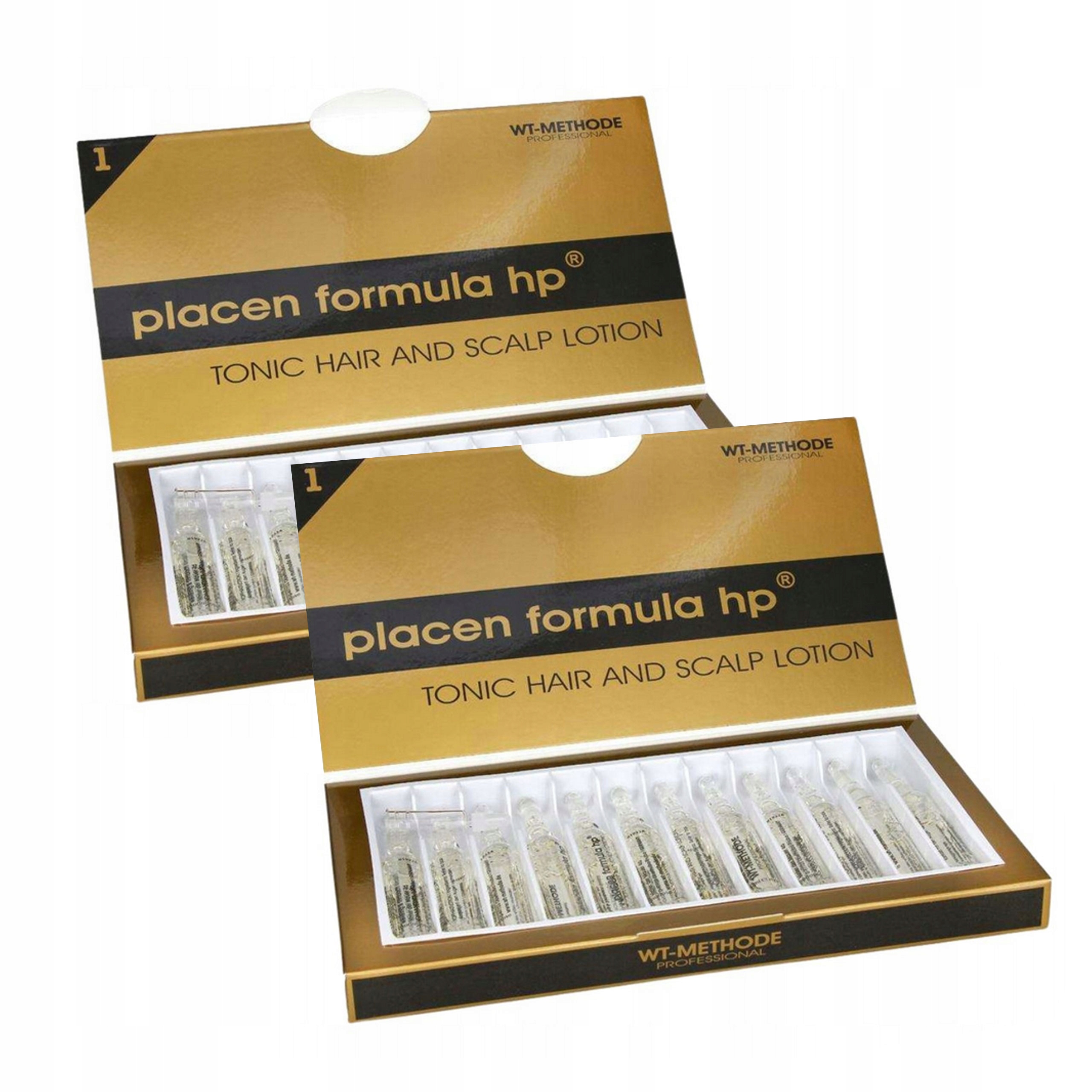 Placenta Hp Ampulky proti vypadávání vlasů Přírodní pro růst vlasů 12 x 10 ml