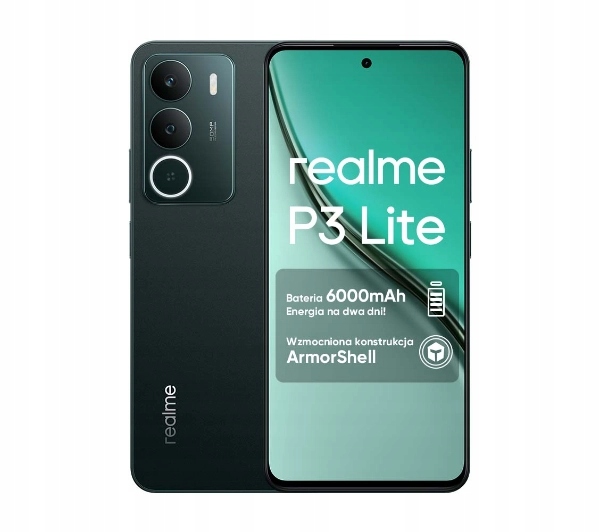 Smartfon Realme P3 Lite 8 GB / 256 GB 4G (LTE) zielony