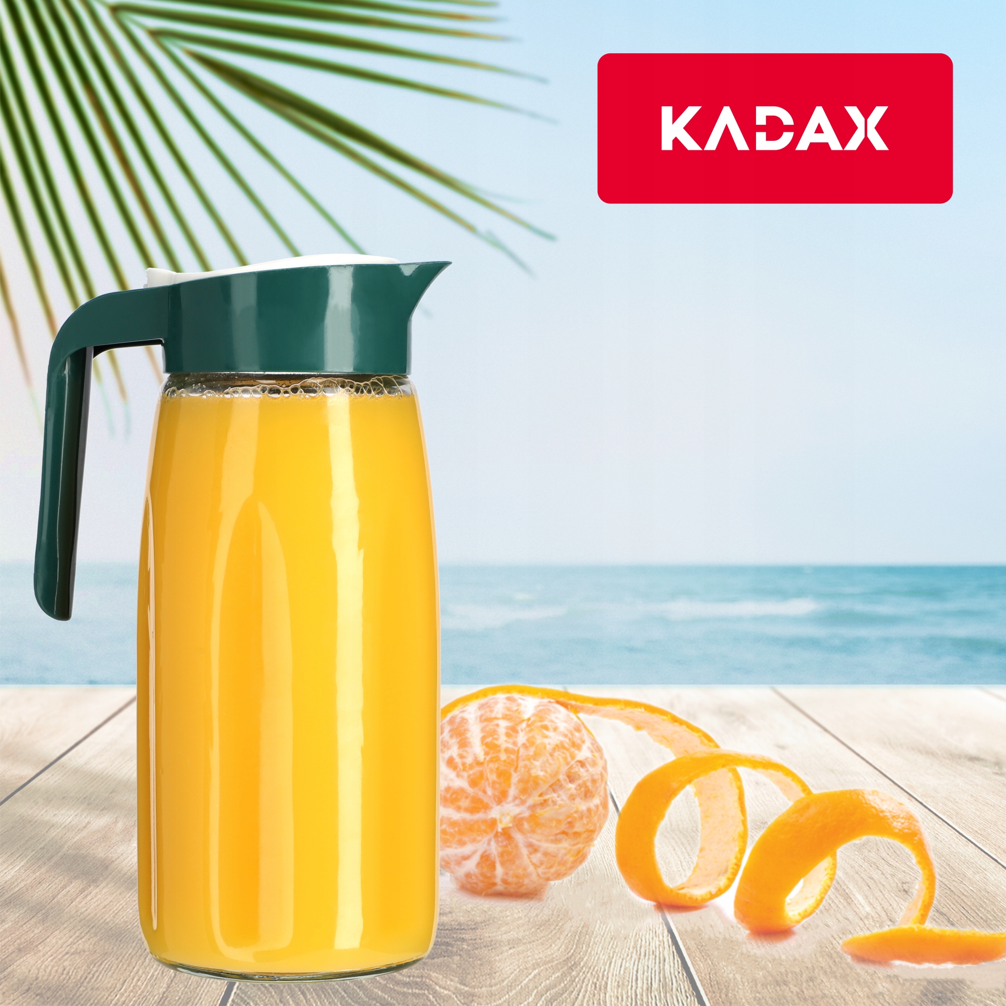 SZKLANY DZBANEK Z POKRYWKĄ NA WODĘ SOK NAPÓJ 1,45L NAPOJE LEMONIADA Rodzaj dzbanek