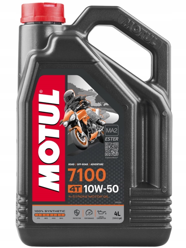 MOTUL 7100 4T ESTER 10W50 MA2 4L