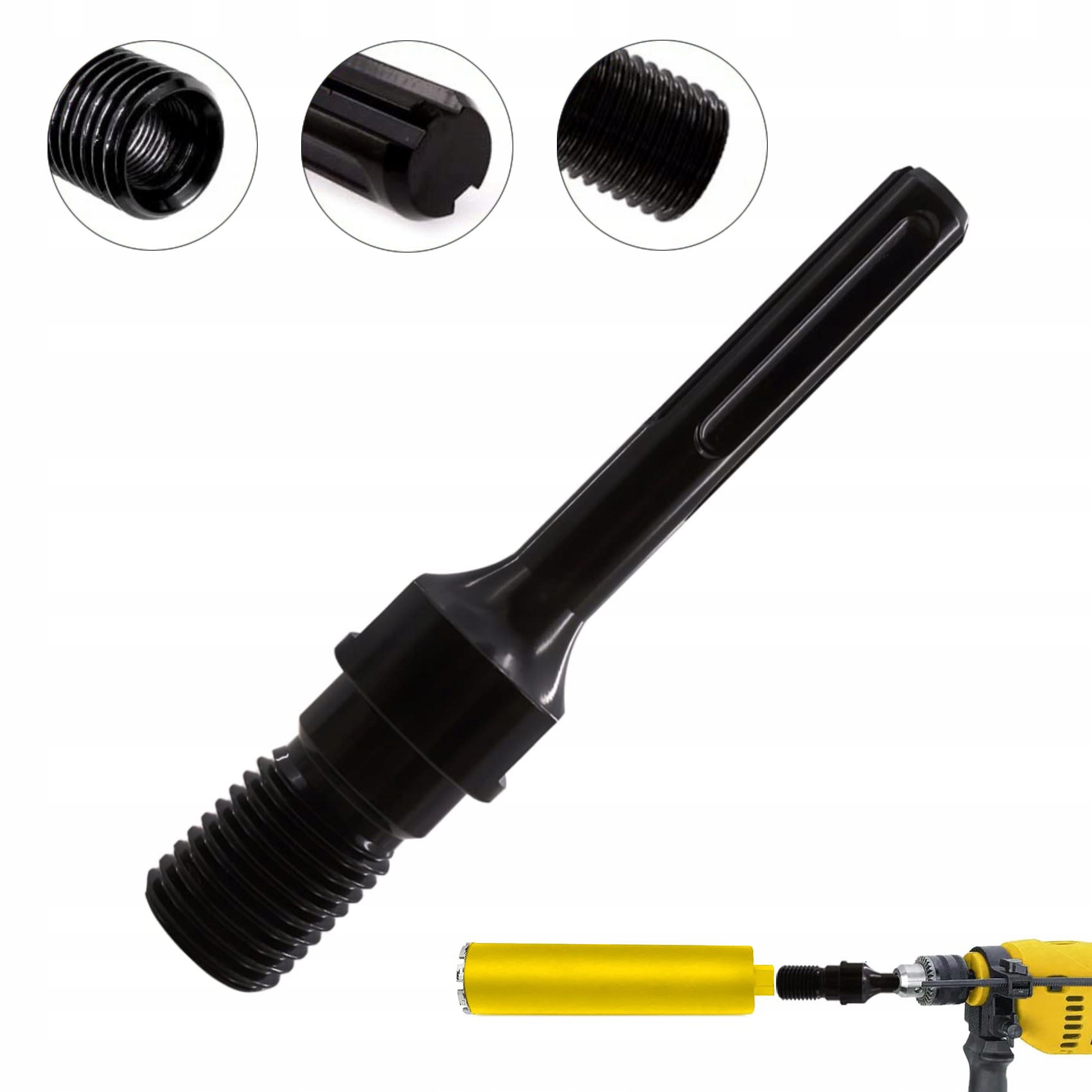 Adapter Wiertnicy Koronki Sds+ 1.1/4" Unc Max Do Betonu 1 1/4" Delphi