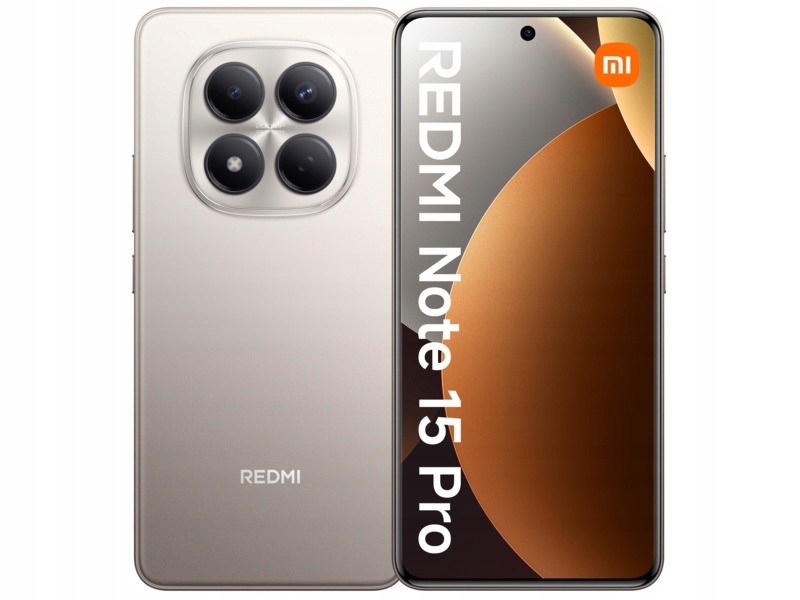 Smartfon Xiaomi Redmi Note 15 Pro 8/256GB 6.77" 120Hz Tytanowy