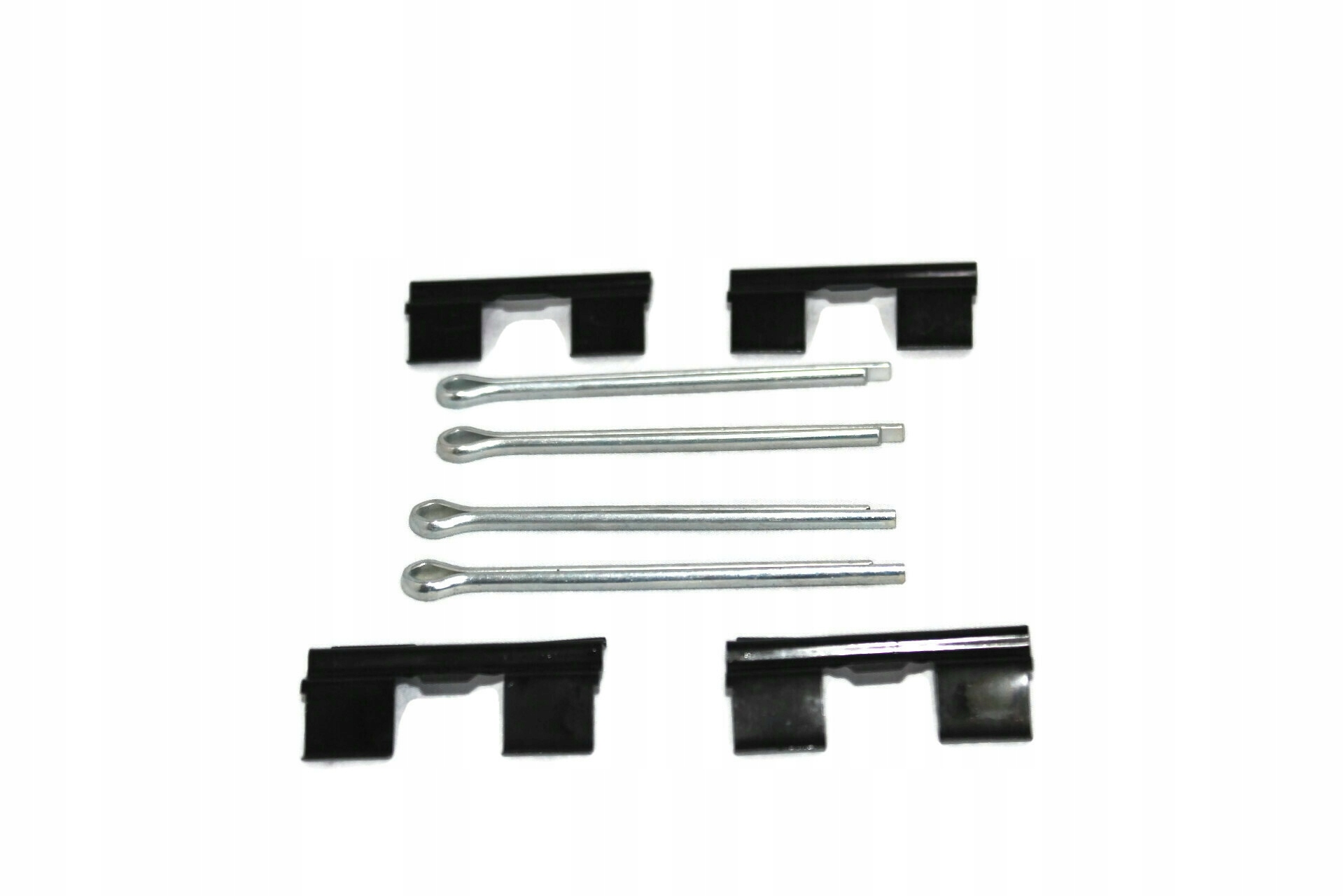 Zawleczki i blaszki klocków przód Defender, Discov