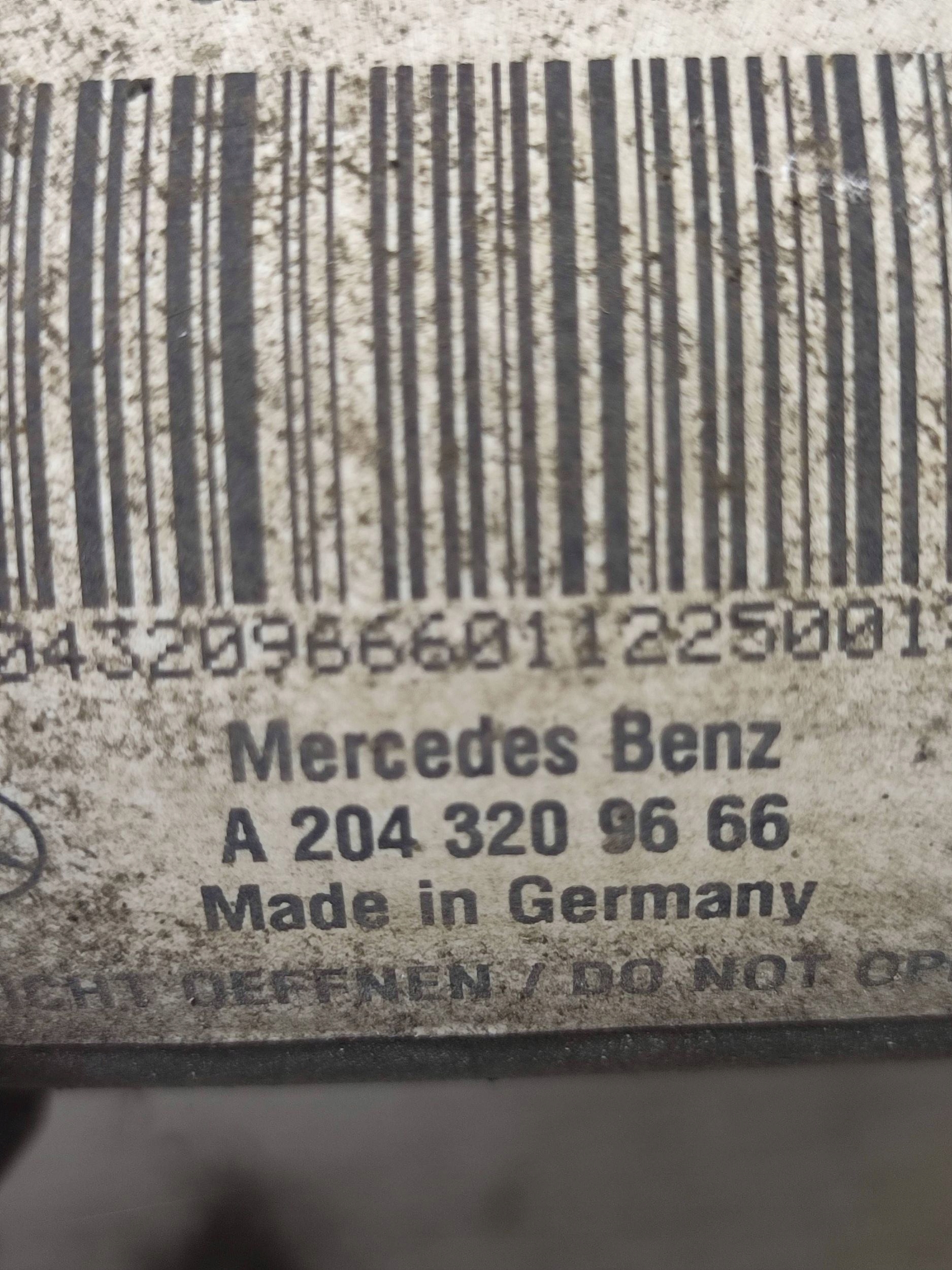 Mercedes-Benz GLK (X204) 2013 front side right shock absorber front