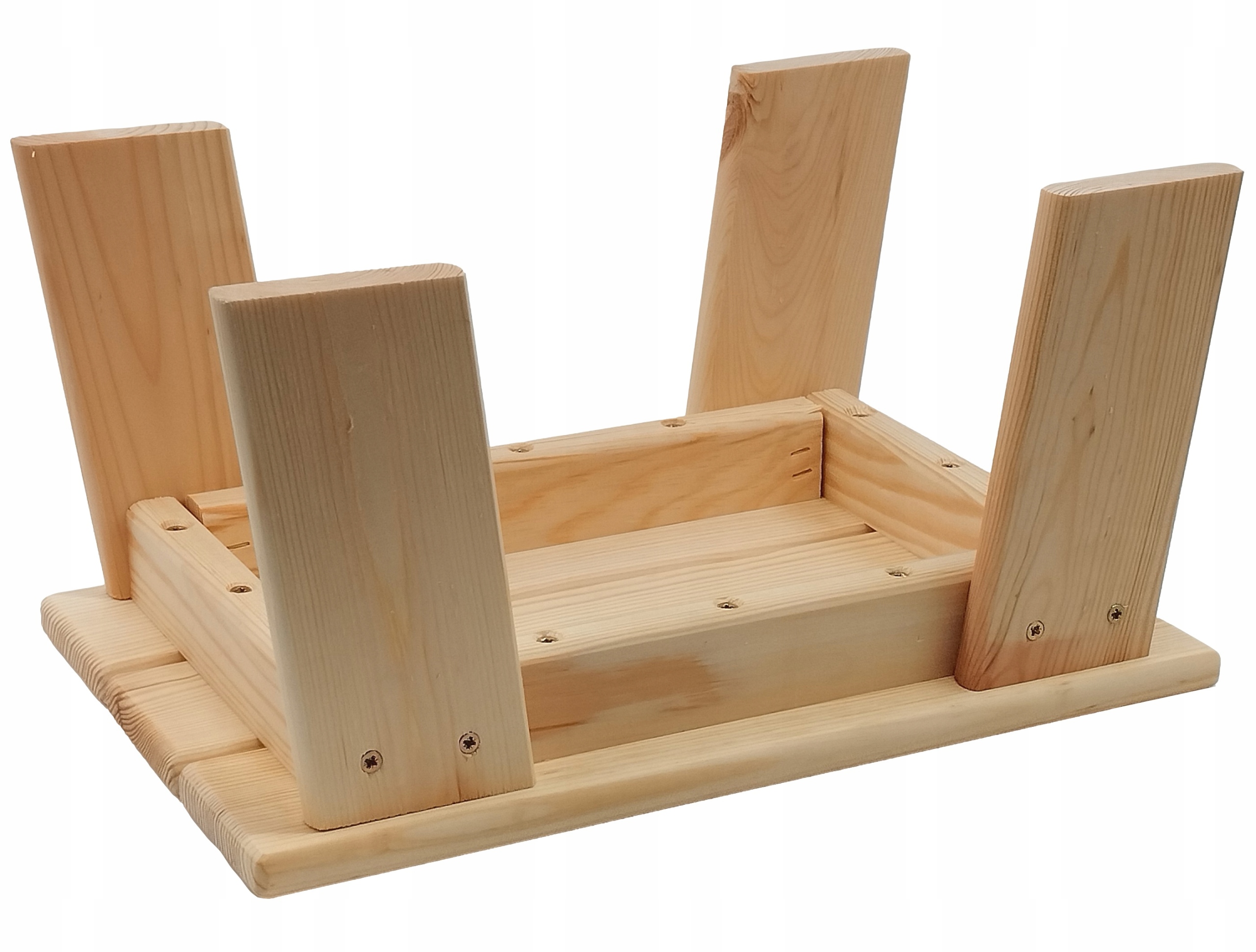 STOŁEK TABORET MAŁY DREWNIANY STOŁECZEK KUCHENNY PODEST RYCZKA Marka bez marki