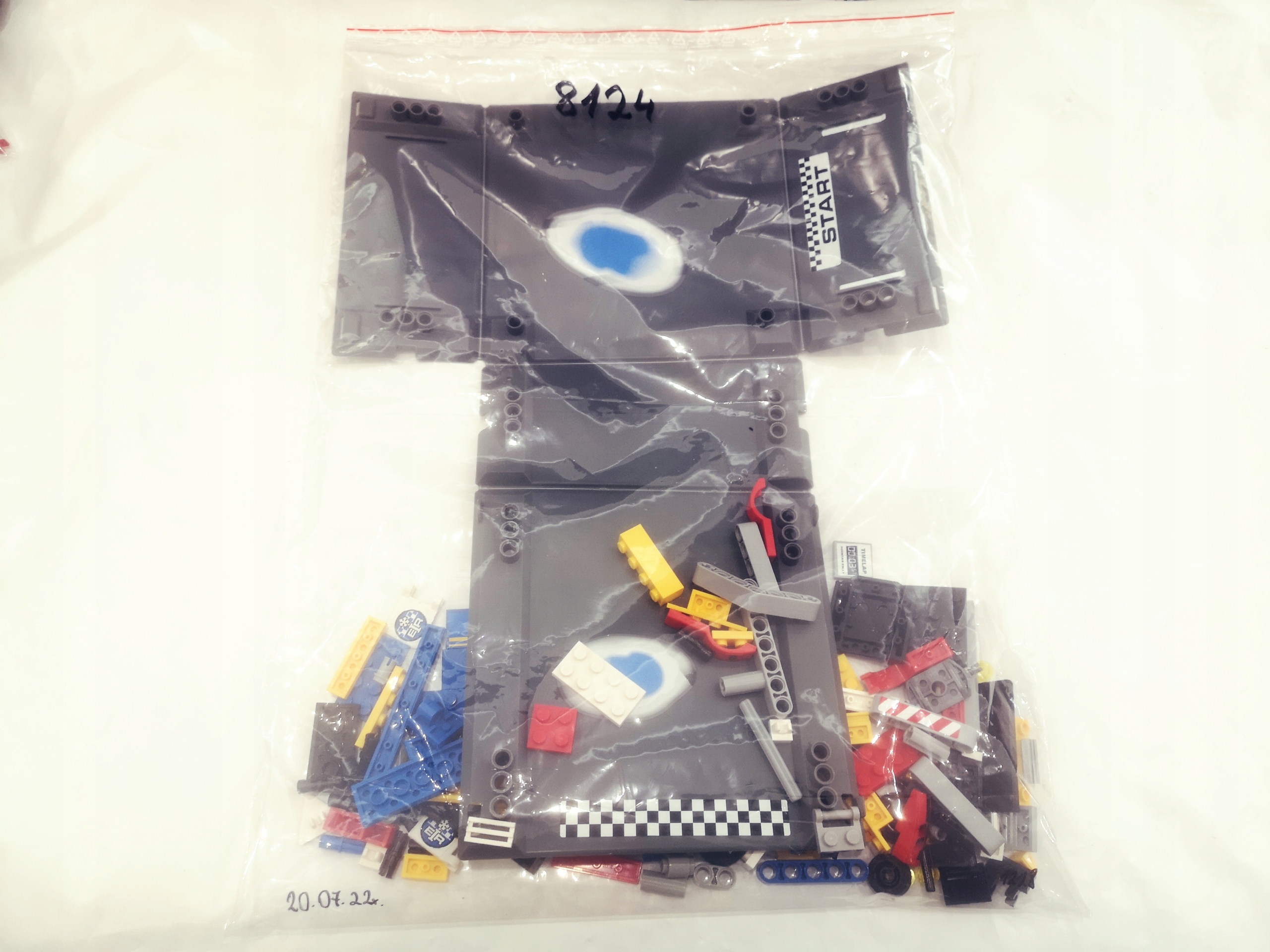 Lego Racers 8124 Ice Rally Używane Marka LEGO