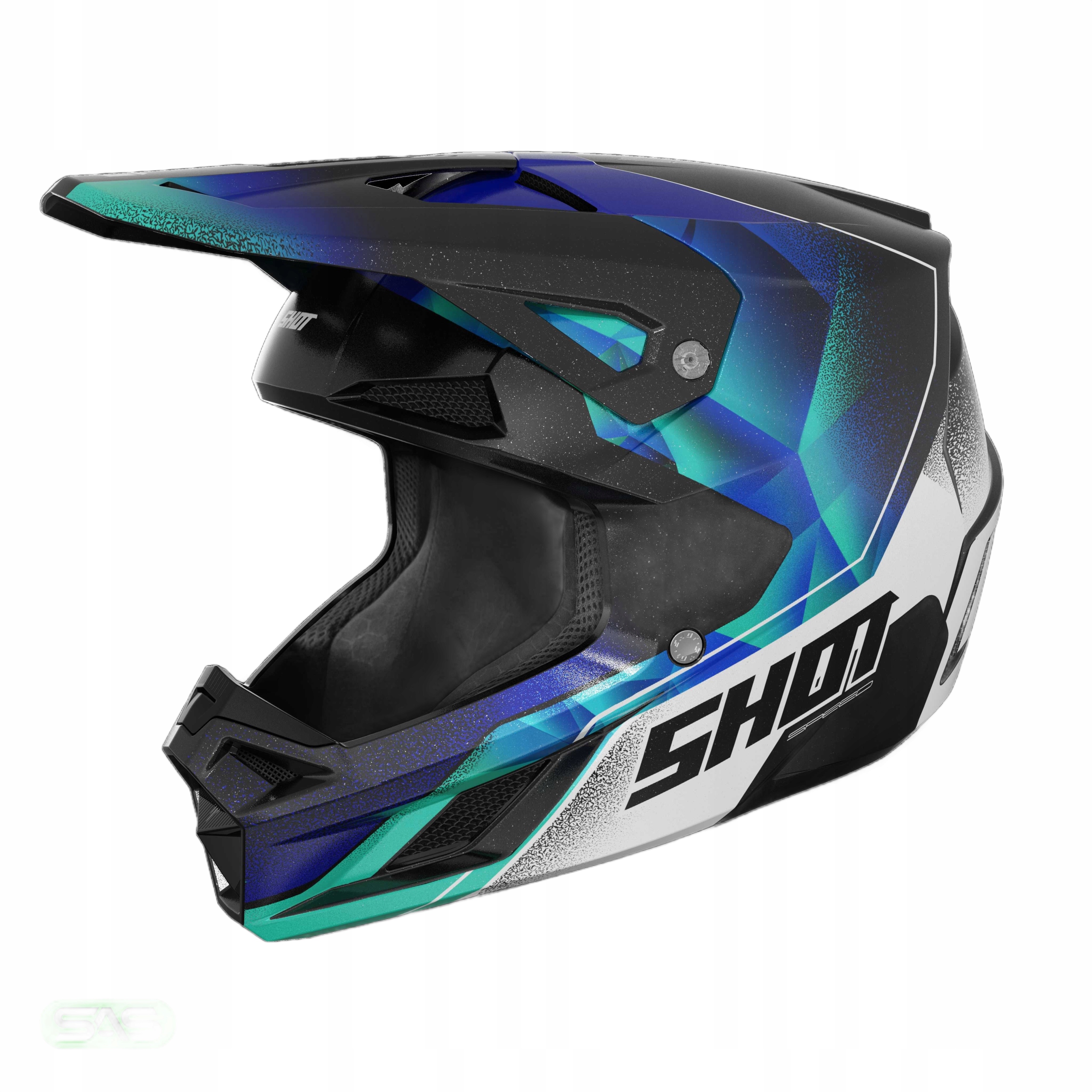 Prilba Na Cross/štvorkolku Shot Speed Olymp Blue Pearly (xs) A05-21OB-G01-07