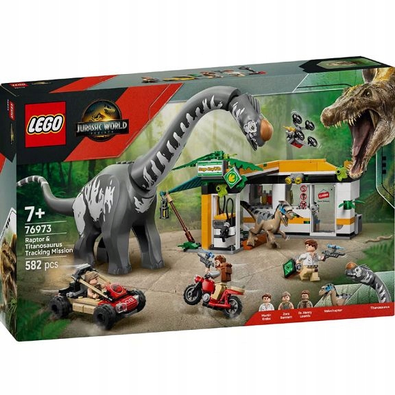 Lego Jurský svět Na stopě Titanosaura a raptora 76973
